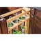 Rev-A-Shelf Maple Wood; Steel, Natural Maple, 8.75 in W, 25.5 in H, 21.63 in D 448UT-BCSC-8C - alternate 7